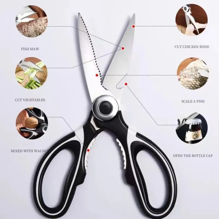 Kitchen Shear Heavy Duty 8.5inch Ultra Sharp Premium MultiFunction