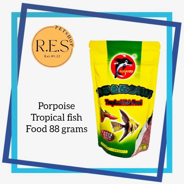 porpoise tropical fish food 88 grams Lazada PH