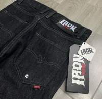 กางเกงยีนส์IRON JEANS มิดไนท์ด้ายเทา (แท้) แถมป้ายฟรี