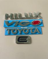 โลโก้ HILUX VIGO TOYOTA E สีเงิน ราคาต่อชิ้น