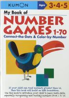 くもん Kumon Workbooks My Book Of Number Games 1-70 Paperback English 9784774307596 คุมอง แบบฝึกหัด