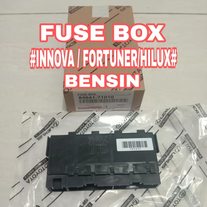 Fuse Box Rumah Sekring Bok Sekering Toyota Innova Bensin Inova Original Lazada Indonesia