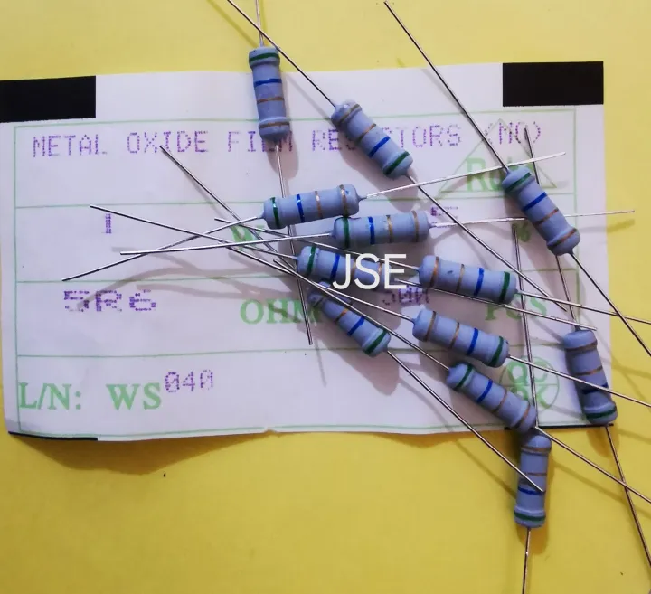 RESISTOR 1 WATT 5.6 OHM ISI 12 PCS Lazada Indonesia