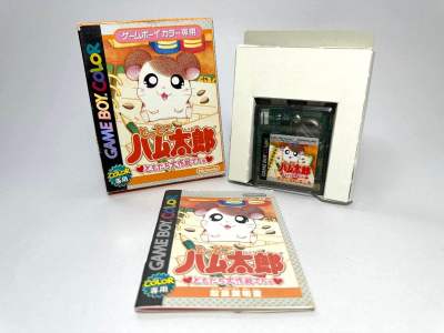 ตลับแท้ Nintendo Game Boy Color (japan)(GBC)  Tottoko Hamtaro: Tomodachi Daisakusen Dechu