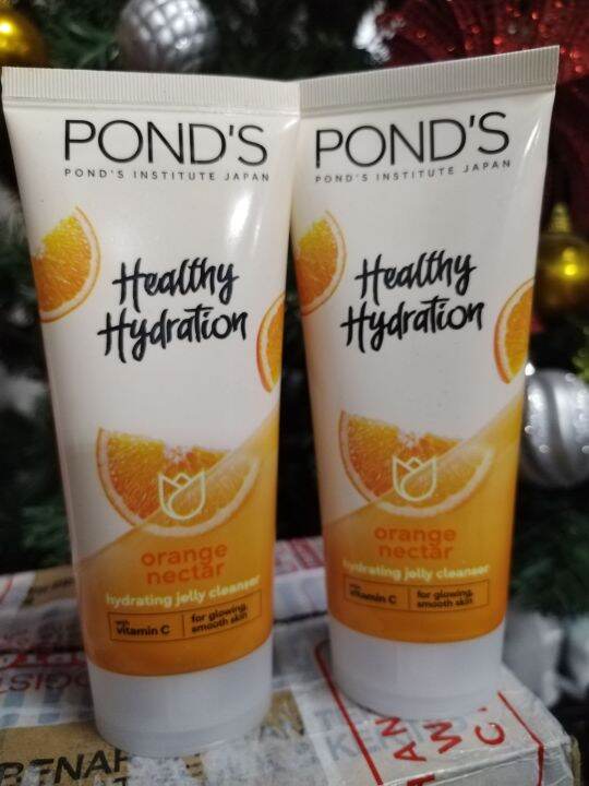 Pond's buy1take1 healthy hydration jelly cleanser (orange nectar) 100g Lazada PH