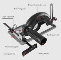 หัวเลื่อยวงเดือนต่อเจีย ชุดแปลงหินเจียร์  4 นิ้ว เป็นเครื่องวงเดือน เครื่องตัดไม้ เครื่องตัดไม้ เลื่อยวงเดือน ปรับมุมได้