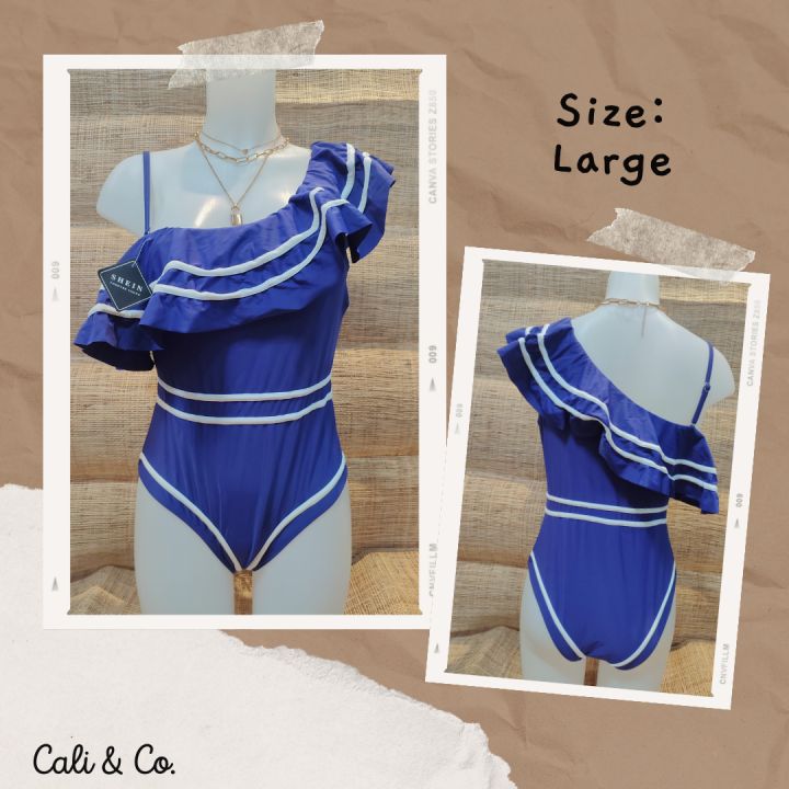 Asymmetrical Swimsuit (Shein & Zaful) | Lazada PH