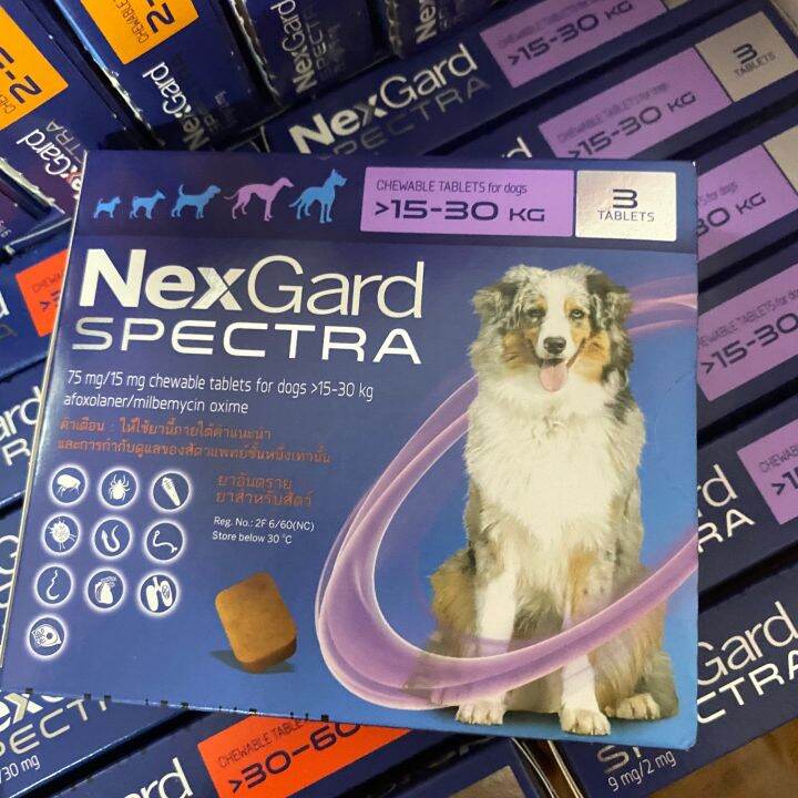 💜nexgard spectra 💜 ของแท้ 100% แบ่งขาย 📦📦พร้อมส่ง | Lazada.co.th