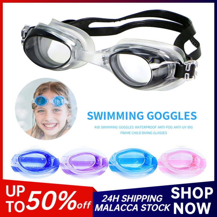 Swimming Goggles For Adult Anti-uv Leak Proof Big Frame Adult Swim Goggles  Comfortable Swimming Goggles With Anti-fog Anti-uv