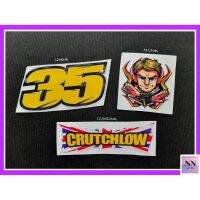 สติกเกอร์ #35 Cal Crutchlow (3M) สติกเกอร์บิ๊กไบค์ สติกเกอร์มอเตอร์ไซค์ สติกเกอร์ติดรถ [27]