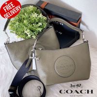 กระเป๋าสะพาย COACH DEMPSEY SHOULDER BAG WITH PATCH ออก Shop USA รับประกันของแท้ 100%