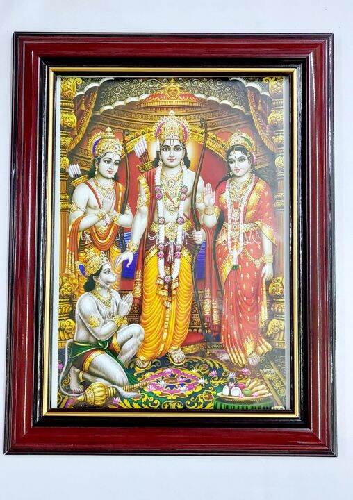 Rama Sita Photo Frame Ramar Sita Hanuman Picture Lazada