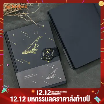 Notebook Diary Black Paper Notepad 56K Sketch Graffiti Notebook