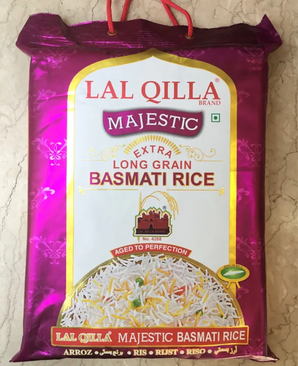 LAL QILLA MAJESTIC BASMATI RICE(extra long grain) Lazada PH