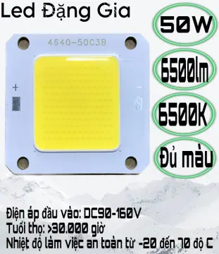 Phân loại mắt đèn led 50w chất lượng, giá thành 2023