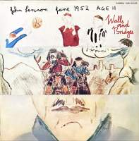 [ แผ่นเสียง Vinyl LP ] Artist : John Lennon   Album : Wall And Bridges Cover : VG++ Disc : VG++ Manufactured : Japan Released : 1974 Price : 1150