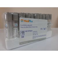 FLUORIDE OXALATE 3 ML. 13X75 MM. 100หลอด พร้อมส่ง