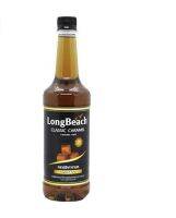 ลองบีชไซรัปคาราเมล ขนาด 740 มล.  LongBeach caramel Syrup size 740 ml.