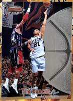 TIM DUNCAN Rookie Card ? การ์ดสะสมบาสเก็ตบอล NBA Hall of Fame SAN ANTONIO SPURS ??