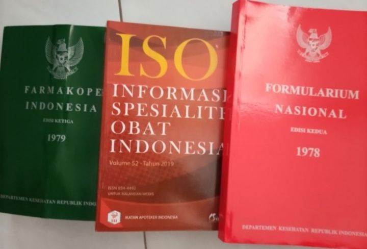 Buku Paket Farmasi Farmakope Edisi 3 Iso Obat Formularium Nasional Lazada Indonesia 6087