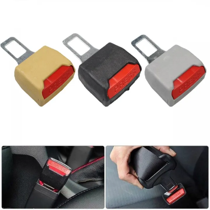 2 Pack Seat Belt Buckles เข็มขัดนิรภัยสำหรับคลอดบุตร Extender รถ เข็ม