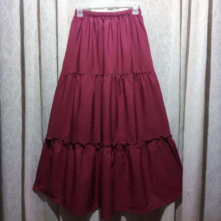 long skirt กระโปรงรุ่น Mrk-04 งานใหม่ใฉไลกว่าเดิม