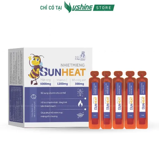 Những nguyên nhân gây nhiệt miệng sunheat và cách xử lý hiệu quả