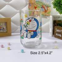 ?[พร้อมส่ง-009] ?No Box? Doraemon โดเรม่อน.  สินค้าลิขสิทธิ์แท้ 100% จากญี่ปุ่น.  แก้วน้ำ ขนาด :  2.5 x 4.2 นิ้ว ?รบกวนเช็คขนาดก่อนตัดสินใจนะคะ?