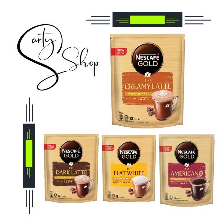 NESCAFE Gold / Dark Latte / Flat White / Americano / Creamy Lazada