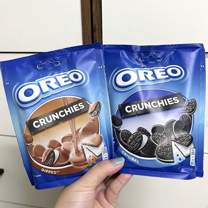 oreo-crunchies-โอรีโอครันชี่-บิสกิตโอรีโอนำเข้าจากยุโรป