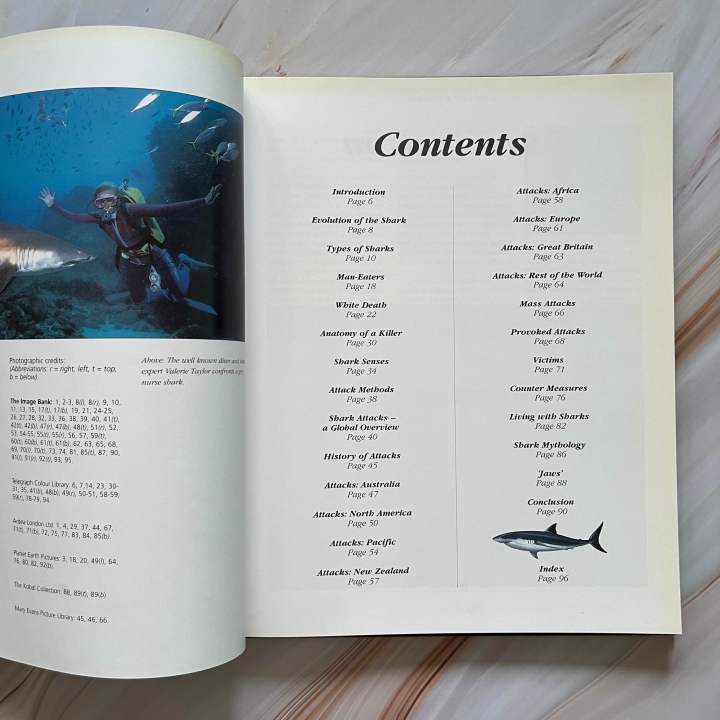 หนังสือสารานุกรมความรู้-สำหรับเด็ก-ภาพสวย-คมชัด-shark-attack