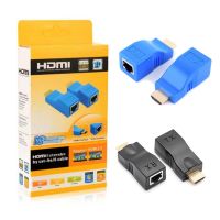 1 Pair 4K HD-ใช้งานร่วมกับ Extender 30M RJ45 4K ผ่าน CAT5e Cat6เครือข่าย ethernet LAN สำหรับ HDTV HDPC DVD PS3 STB