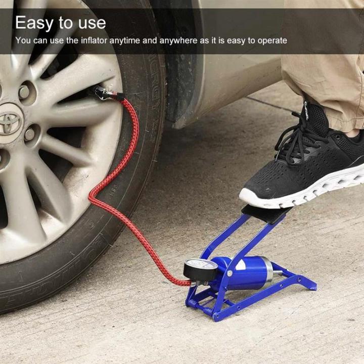 Foot air pump for 2024 car tires