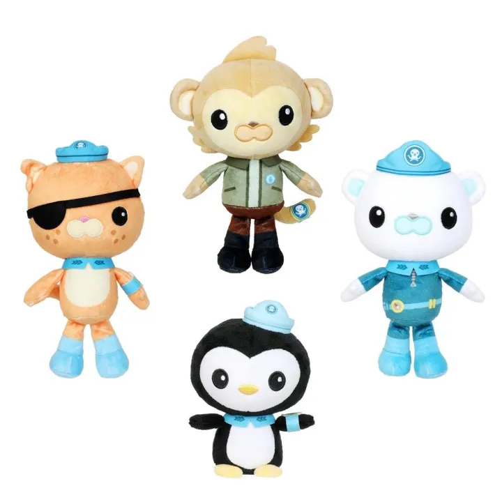 Octonauts Above And Beyond Cpatain Barnacles Peso Kwazii Paani Plush 