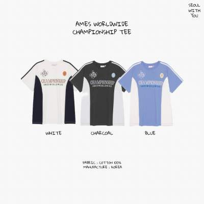 [พร้อมส่ง/ของแท้] Ames Worldwide Championship Tee