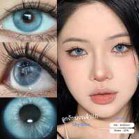 คอนแทคเลนส์สีฟ้ามาใหม่[พร้อมส่ง]นัยตาแบบสาวลูกครึ่งขนาด 14.00mm