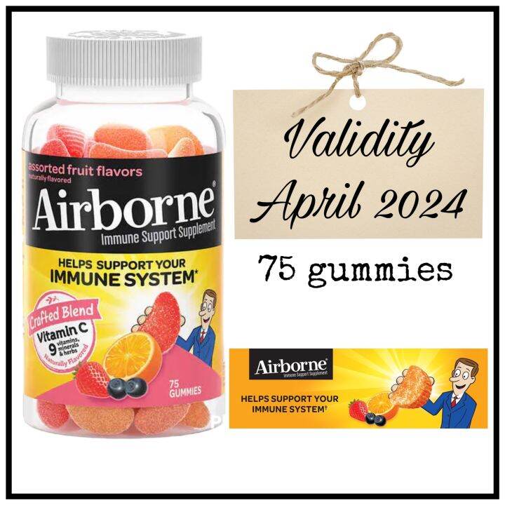 Airborne Vitamin C Gummies Lazada PH