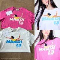 Mardi t-shirt?? (320฿ฟรีส่ง) มาแล้วค่า เสื้อยืดลายแบรนด์ดัง รุ่นใหม่สุดฮิต งานชนช็อปเกาหลีเลยค่าา ผ้ายืดหยุ่น ทรงสวย เอาไปแมทช์คู่กับอะไรก็น่ารัก ปังสุดๆเลยค่า ตัวเสื้อเป็นลายสกรีนอย่างดีเลยคะ valen