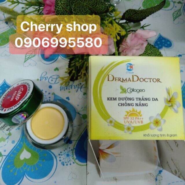 Kem derma doctor collagen trắng da chống nắng 8g Lazada.vn