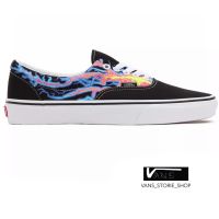 VANS ERA FLAME ELECTRIC BLACK TRUE WHITE  (สินค้ามีประกันแท้)