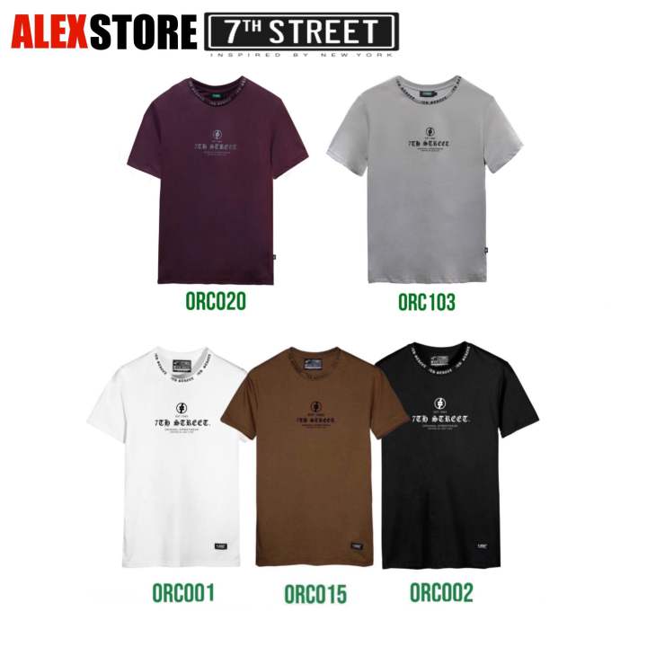 เสื้อยืด-7th-street-ของแท้-รุ่น-orc-t-shirt-cotton100