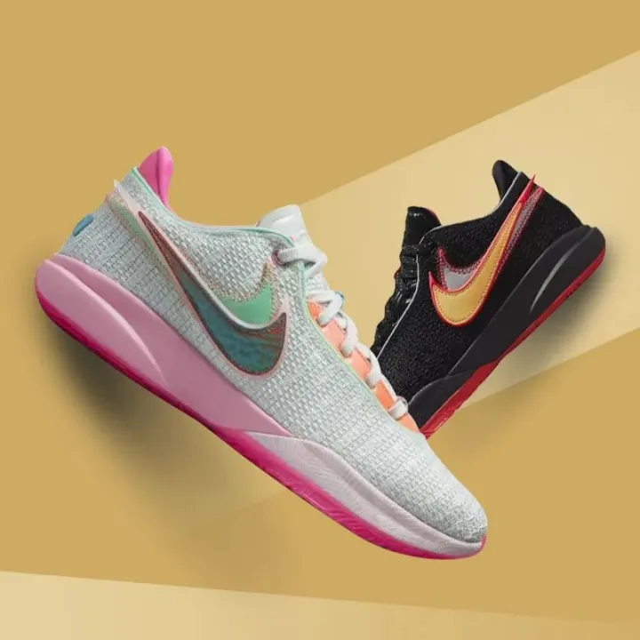 4color】2022 Original lebron james basketball shoes lebron 20 EP Time  Machine Real combat basketball shoes for men spike Pink mint green | Lazada  PH