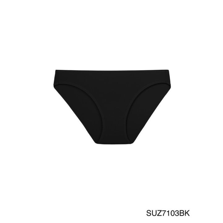 sabina-กางเกงชั้นใน-ทรง-bikini-รุ่น-panty-zone-รหัส-suz7103-สีดำ-เนื้ออ่อน-และเนื้อเข้ม
