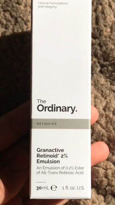 The Ordinary Melasma And Pekas Remover Granactive Retinoid 2% Emulsion ...