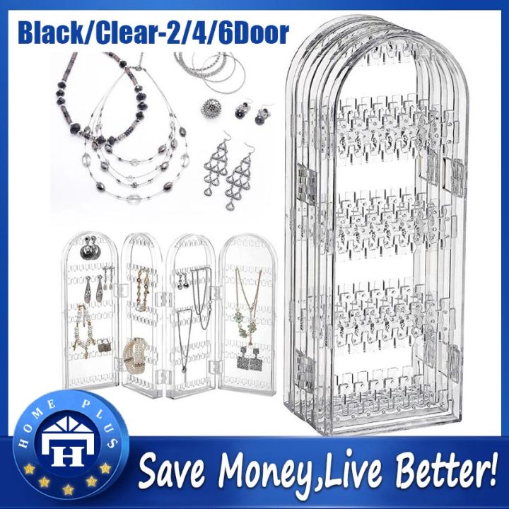Creative Desk 4Leaf Folding Jewelry Rings Necklace Earring Display Stands  Stand Clear Plastic Jewelry Hanging Storage Organizer  China Jewelry  Storage Organizer and Jewelry Tray price  MadeinChinacom