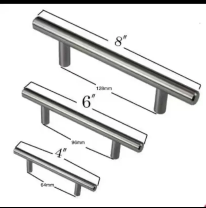 Drawer Handle Stainless Steel 304 Pull wardrobe handles