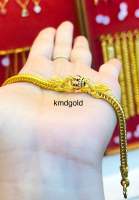 KMDGold สร้อยข้อมือ/กำไล1บาท (สวยหรูมากๆๆๆ)ทองแท้พร้อมใบรับประกัน