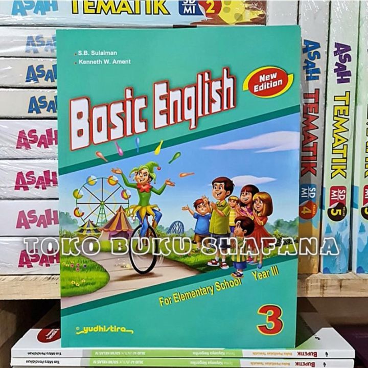 Buku Basic English Kelas 3 SD/MI Yudhistira New Edition - Buku Bahasa ...