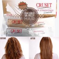 [1กล่อง] CRUSET ครูเซ็ท ครีมยืดผม ครีมยืดผมถาวร (สูตรเข้มข้น) Cruset Hair Straightener Cream (Extra Strong) ขนาด 170ml.