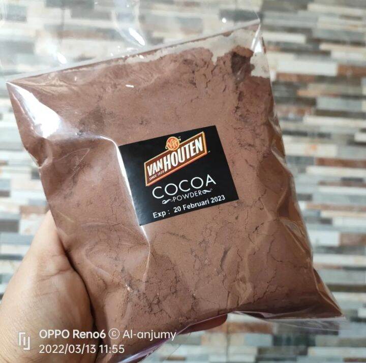 VANHOUTEN COCOA POWDER/ COKLAT BUBUK/ COKLAT PAHIT ASLI 100 Lazada